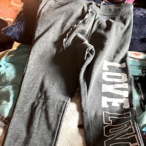 Grey sweats
